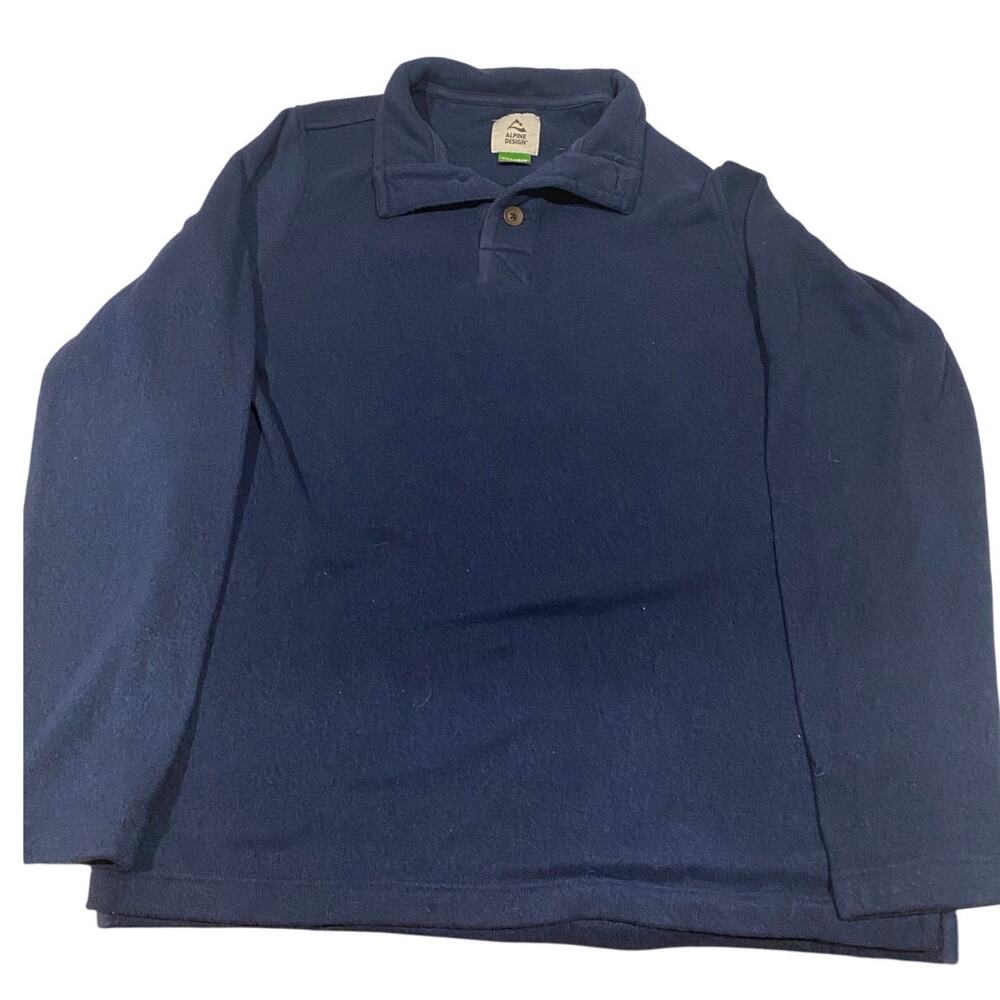 Alpine Design Men's Sweater Blue Navy size XXL